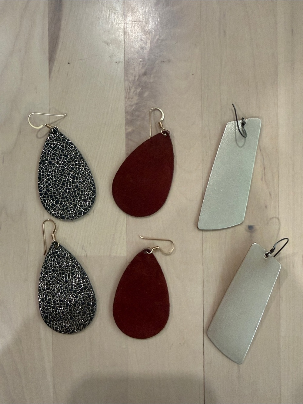 Nickel & Suede earring bundle